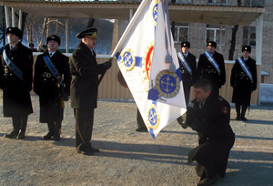 Бригаде морской пехоты ТОФ вручено Боевое Знамя соединения (ФОТО)
